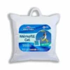 BLEU CALIN Oreiller A Mémoire De Forme Mémofill Avec Gel Rafraîchissant - 100% Coton Percale - 60 X 60 Cm -Lit Magique Soldes Magasin bleu calin oreiller a memoire de forme memofill avec gel rafraichissant 100 coton percale 60 x 60 cm 3153633434364 513495