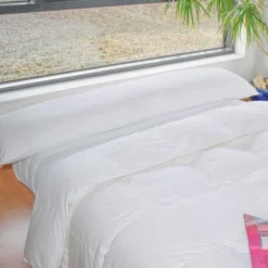 BLEU CALIN Traversin Plat A Mémoire De Forme Mémofill 40x140 Cm Blanc