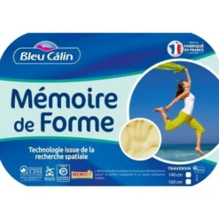 BLEU CALIN Traversin Plat A Mémoire De Forme Mémofill 40x140 Cm Blanc -Lit Magique Soldes Magasin bleu calin traversin plat a memoire de forme memofill 40x140 cm blanc 3153633414526 513465