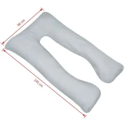 Coussin De Grossesse 90 X 145 Cm Gris -Lit Magique Soldes Magasin coussin de grossesse 90 x 145 cm gris 3666722520508 586285