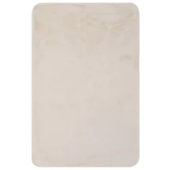 Couverture 100x150 Cm Fausse Fourrure De Lapin Crème -Lit Magique Soldes Magasin couverture 100x150 cm fausse fourrure de lapin creme 8719883687759 631114