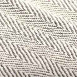 Couverture Coton à Chevrons 160 X 210 Cm Gris 10 Couverture Coton à Chevrons 160 X 210 Cm Gris -Lit Magique Soldes Magasin couverture coton a chevrons 160 x 210 cm gris 3666722512251 606434
