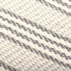 Couverture Coton à Rayures 125 X 150 Cm Gris Et Blanc -Lit Magique Soldes Magasin couverture coton a rayures 125 x 150 cm gris et blanc 3666722747721 606471