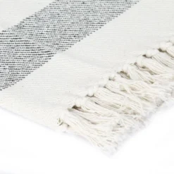 Couverture Coton Rayures 220 X 250 Cm Anthracite 11 Couverture Coton Rayures 220 X 250 Cm Anthracite -Lit Magique Soldes Magasin couverture coton rayures 220 x 250 cm anthracite 3666722519755 587028