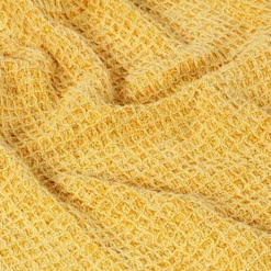Couverture En Coton 160 X 210 Cm Jaune Moutarde 9 Couverture En Coton 160 X 210 Cm Jaune Moutarde -Lit Magique Soldes Magasin couverture en coton 160 x 210 cm jaune moutarde 3666722519885 586871