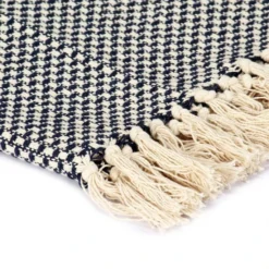 Couverture En Coton 220 X 250 Cm Bleu Marine 11 Couverture En Coton 220 X 250 Cm Bleu Marine -Lit Magique Soldes Magasin couverture en coton 220 x 250 cm bleu marine 3666722519618 587106