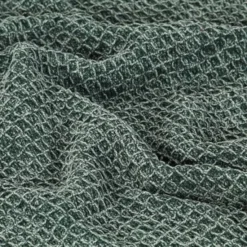 Couverture En Coton 220 X 250 Cm Vert Foncé -Lit Magique Soldes Magasin couverture en coton 220 x 250 cm vert fonce 3666722457279 769108