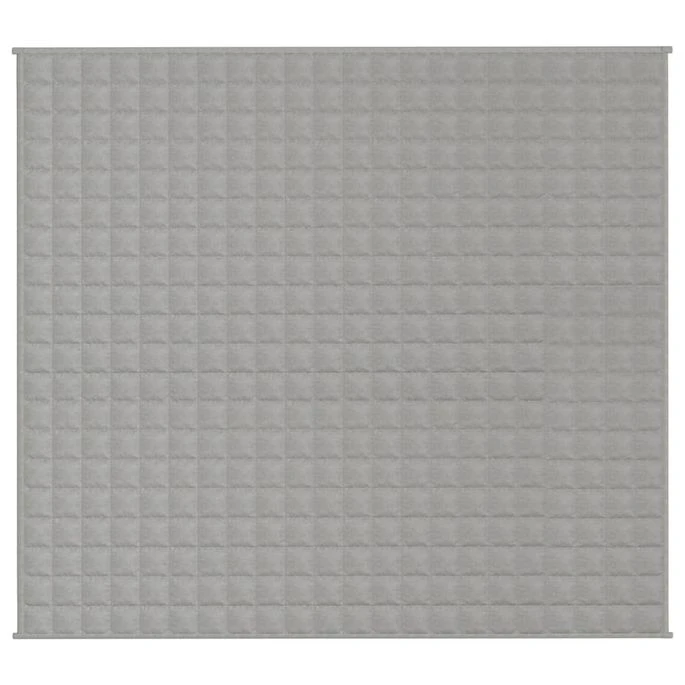 Couverture Lestée Gris 200x225 Cm 13 Kg Tissu 5 Couverture Lestée Gris 200x225 Cm 13 Kg Tissu – Image 3