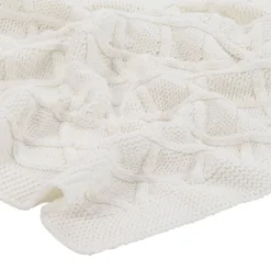 Couverture Tricotée Coton 130x171 Cm Design Tartan Blanc Cassé 9 Couverture Tricotée Coton 130x171 Cm Design Tartan Blanc Cassé -Lit Magique Soldes Magasin couverture tricotee coton 130x171 cm design tartan blanc casse 8718475572602 1271358