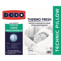 DODO Oreiller THERMOFRESH 60x60cm -Lit Magique Soldes Magasin dodo oreiller thermofresh 60x60cm 3307418426420 427236