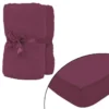 Drap-housse 2 Pcs Jersey De Coton 120x200-130x200 Cm Bordeaux -Lit Magique Soldes Magasin drap housse 2 pcs jersey de coton 120x200 130x200 cm bordeaux 8718475960614 702797