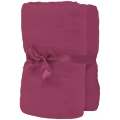 Drap-housse Pour Lit à Eau 2 Pcs 2 X 2 M Jersey Coton Bordeaux -Lit Magique Soldes Magasin drap housse pour lit a eau 2 pcs 2 x 2 m jersey coton bordeaux 8718475604976 1269131