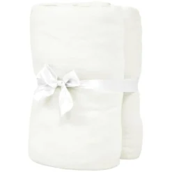 Drap-housse Pour Lit à Eau 2 Pcs 2x2 M Coton Jersey Blanc Cassé -Lit Magique Soldes Magasin drap housse pour lit a eau 2 pcs 2x2 m coton jersey blanc casse 8718475605010 1269139