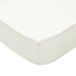 Drap-housse Pour Lit à Eau 2 Pcs 2x2 M Coton Jersey Blanc Cassé -Lit Magique Soldes Magasin drap housse pour lit a eau 2 pcs 2x2 m coton jersey blanc casse 8718475605010 1269140