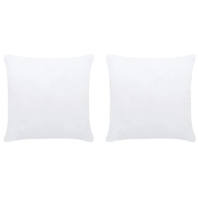 Garnitures De Coussin 2 Pcs 30x30 Cm Blanc 3 Garnitures De Coussin 2 Pcs 30x30 Cm Blanc
