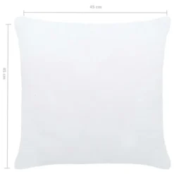 Garnitures De Coussin 4 Pcs 45x45 Cm Blanc -Lit Magique Soldes Magasin garnitures de coussin 4 pcs 45x45 cm blanc 8719883881287 587692