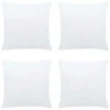 Garnitures De Coussin 4 Pcs 50x50 Cm Blanc -Lit Magique Soldes Magasin garnitures de coussin 4 pcs 50x50 cm blanc 8719883881300 587699