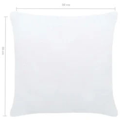 Garnitures De Coussin 4 Pcs 50x50 Cm Blanc -Lit Magique Soldes Magasin garnitures de coussin 4 pcs 50x50 cm blanc 8719883881300 587704