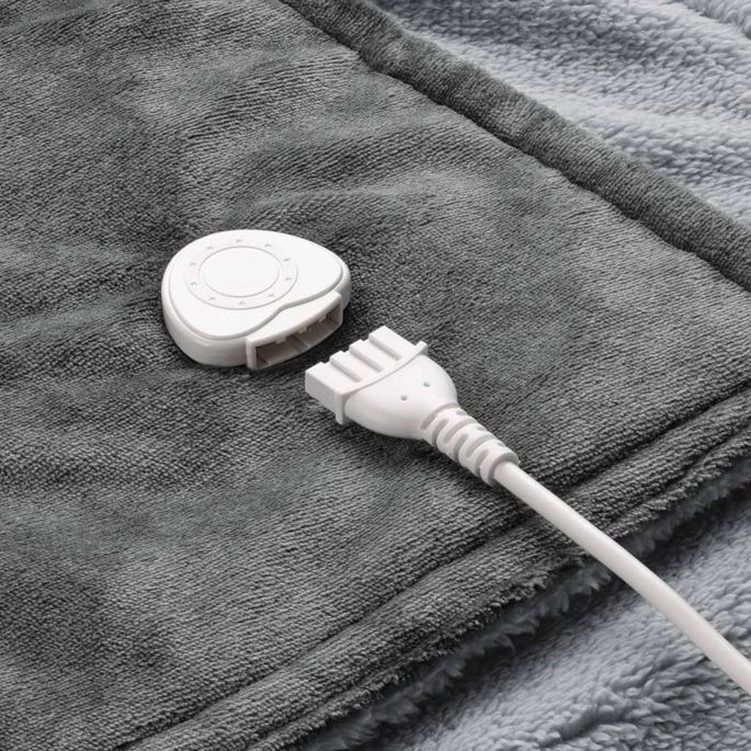 Medisana Couverture Chauffante 3 En 1 HB 677 1,6x1,3 M Gris 5 Medisana Couverture Chauffante 3 En 1 HB 677 1,6x1,3 M Gris – Image 3