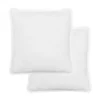 Oreiller 2 Pièces 80 X 80 Cm Blanc -Lit Magique Soldes Magasin oreiller 2 pieces 80 x 80 cm blanc 8718475514497 586421
