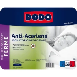 Oreiller - Antiacarien - 50 X 70 Cm - 100% Polyester - DODO -Lit Magique Soldes Magasin oreiller antiacarien 50 x 70 cm 100 polyester dodo 3307410016209 1158178
