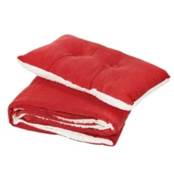 Plaid MENUIRES 130x150cm - 100% Polyester - Rouge -Lit Magique Soldes Magasin plaid menuires 130x150cm 100 polyester rouge 3045051172440 426461