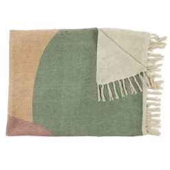 Plaid Poesie Formelle M6 - 120 X 150 Cm - Coton - Multicolore - HOME DECO FACTORY -Lit Magique Soldes Magasin plaid poesie formelle m6 120 x 150 cm coton multicolore home deco factory 3664944383802 1243402