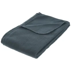 Plaid Polaire - 125 X 150 Cm - Bleu