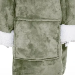 Plaid Sweat A Capuche Dino - Vert -Lit Magique Soldes Magasin plaid sweat a capuche dino vert 3560239151081 1267260