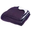 Plaid SWEET 130x150cm - 100% Polyester - Prune 2 Plaid SWEET 130x150cm - 100% Polyester - Prune -Lit Magique Soldes Magasin plaid sweet 130x150cm 100 polyester prune 3045051203045 426411