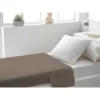 SOLEIL D'OCRE Drap Plat 100% Coton 180x290cm Taupe -Lit Magique Soldes Magasin soleil d ocre drap plat 100 coton 180x290cm taupe 3615432138299 453783