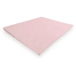 SOLEIL D'OCRE Drap Plat Camille - Coton Percale - 260 X 300 - Rose