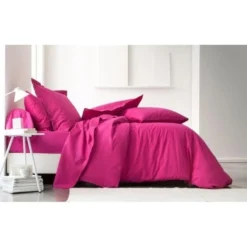 TODAY Drap Plat 100% Coton - 240x300 Cm - Jus De Myrtille