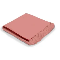 TODAY Plaid Hippie Chic Ahna - 125x150 Cm - Orange Papaye