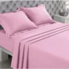 VISION Drap Plat 270x300 Cm Vieux Rose -Lit Magique Soldes Magasin vision drap plat 270x300 cm vieux rose 5425034096785 666668